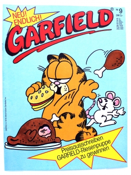 Garfield Comic Magazin Nr. 9 (1986): Blitz und Donner von Bavaria Comic Verlag